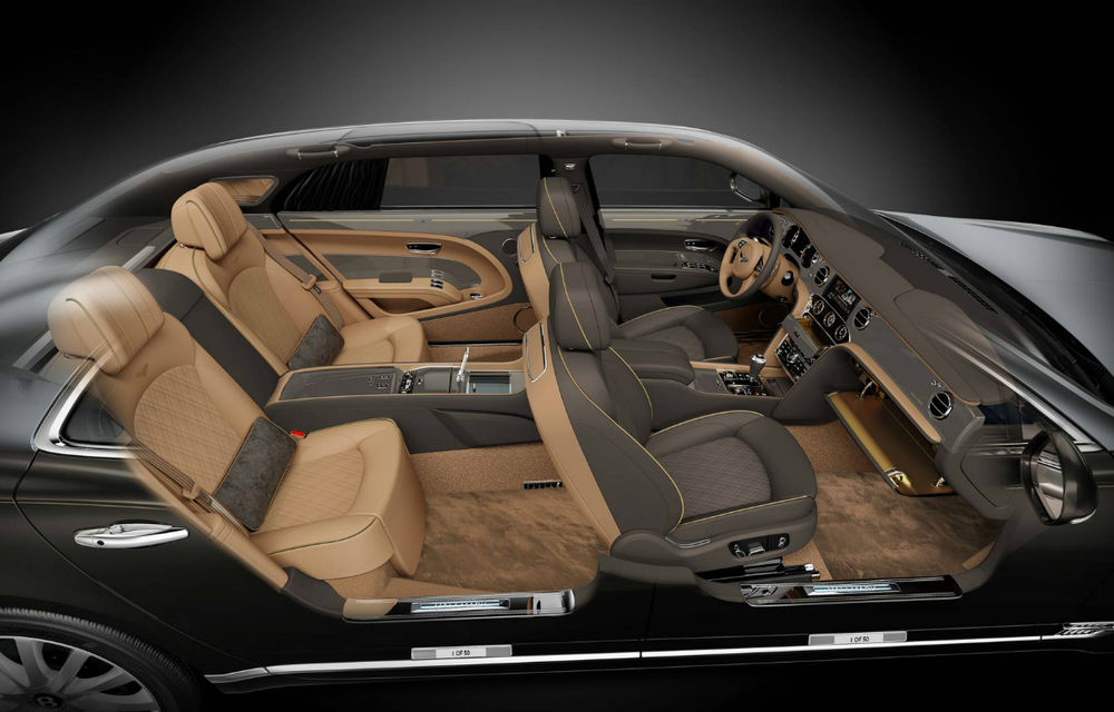 Bentley Mulsanne Hallmark Series by Mulliner: limuzina Bentley prin excelență devine și mai luxoasă - Poza 6