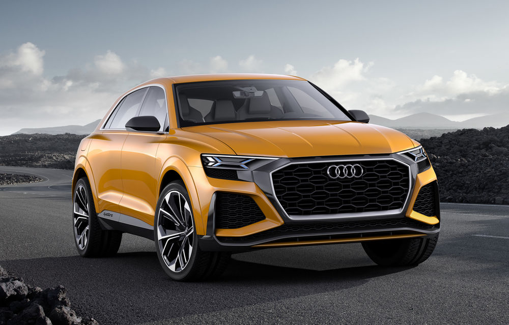Audi Q8 Sport Concept: viitorul frate dinamic al lui Q7 anunță o versiune de 476 CP - Poza 1