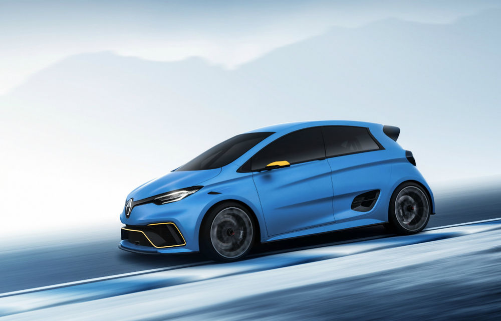 Renault Zoe e-Sport Concept sau cum ar trebui să arate o mașină electrică: 460 de cai putere și 3.2 secunde până la 100 km/h - Poza 1