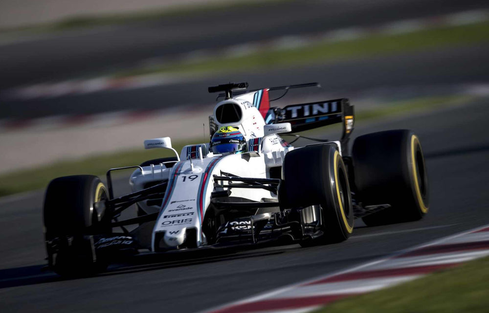 Massa începe a doua sesiune de teste de la Barcelona cu cel mai bun timp - Poza 1
