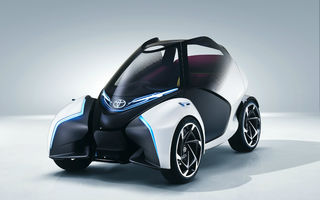 Toyota i-Tril Concept: mașinuța de oraș mai evoluată decât Renault Twizy
