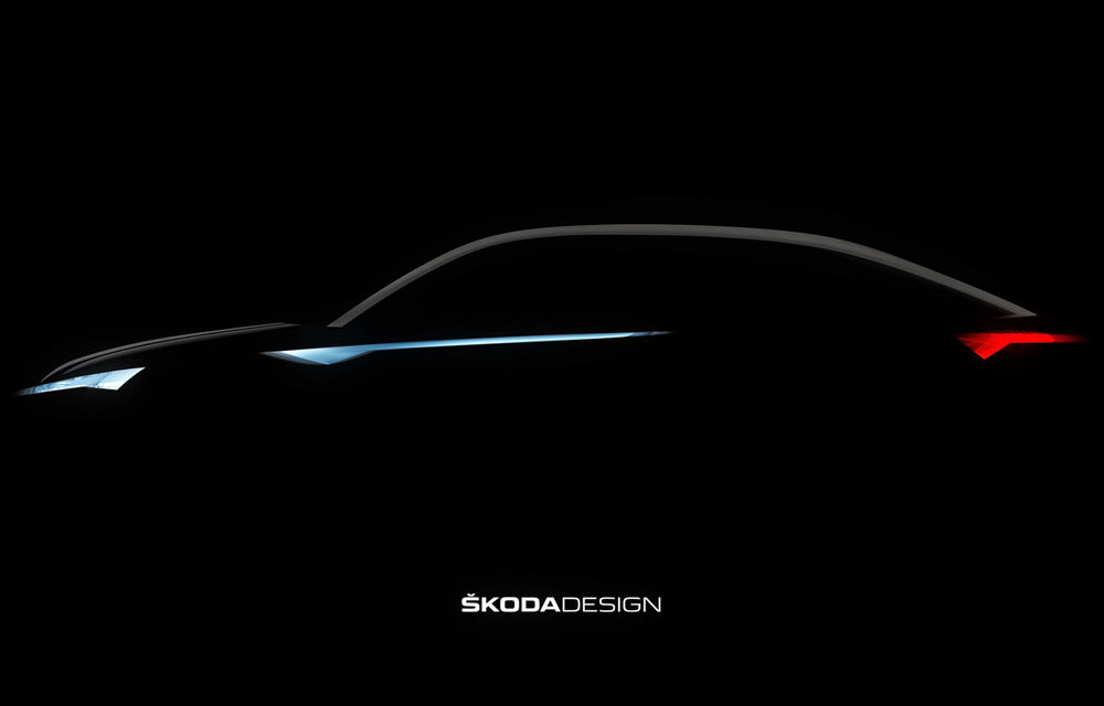 Primul teaser pentru conceptul care anunță Skoda Kodiaq Coupe: SUV-ul va fi lansat pe piața din China în 2019 - Poza 1