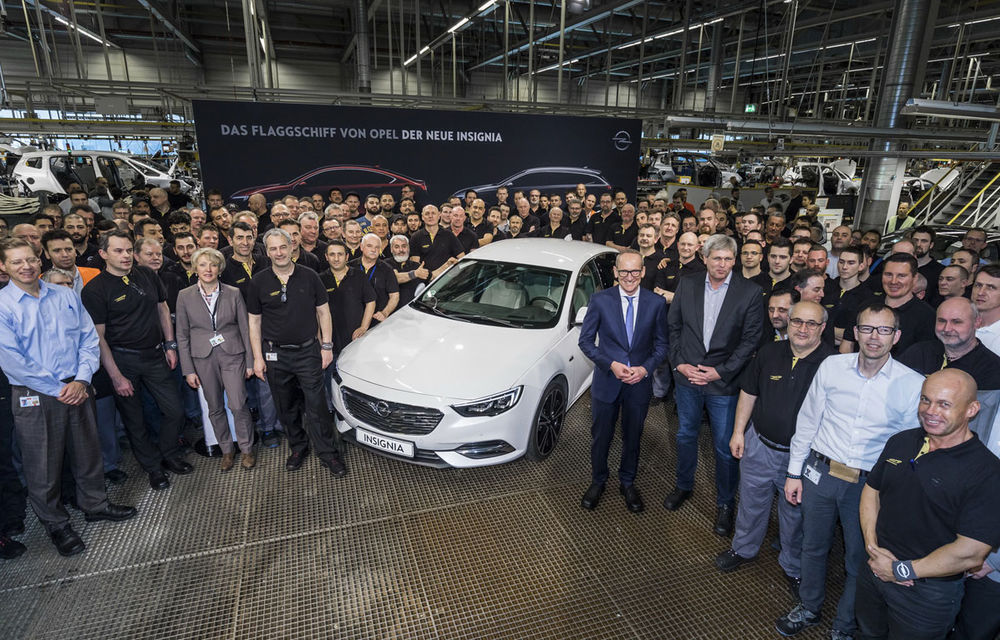 Opel a început să producă noul Insignia: modelul ar urma să ajungă pe străzi în această vară - Poza 1