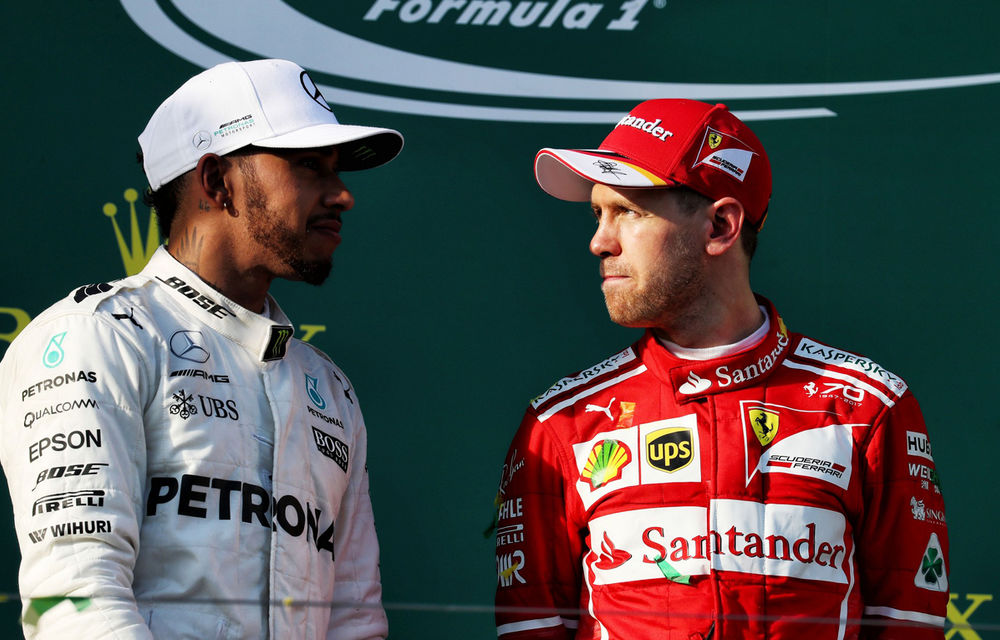 Vettel și Hamilton speră să lupte roată la roată pentru titlul mondial în 2017 - Poza 1