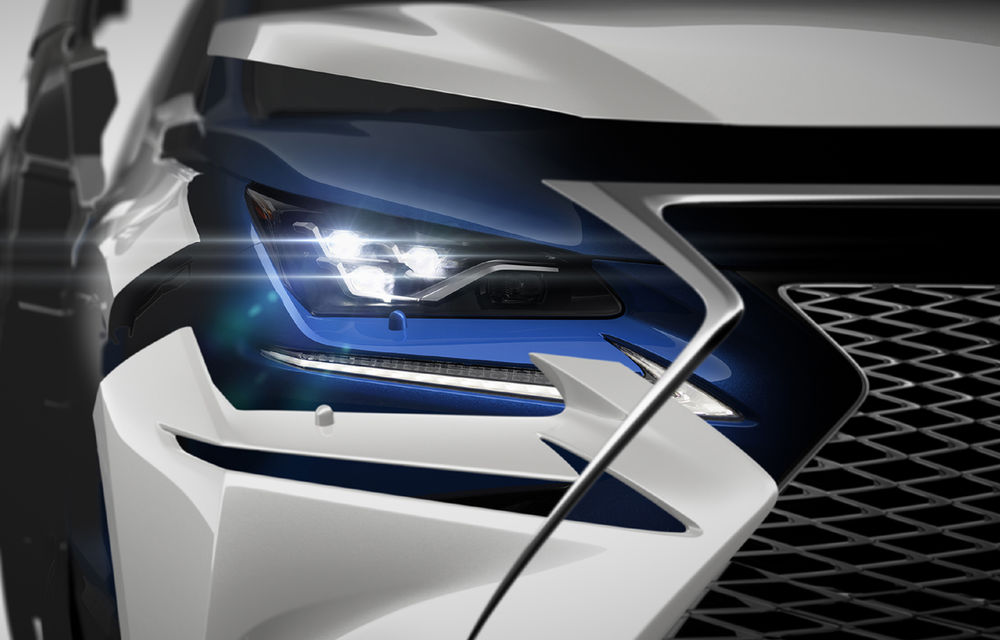 Lexus NX facelift, anticipat de un teaser: noutăți la designul exterior și îmbunătățiri la interior - Poza 1