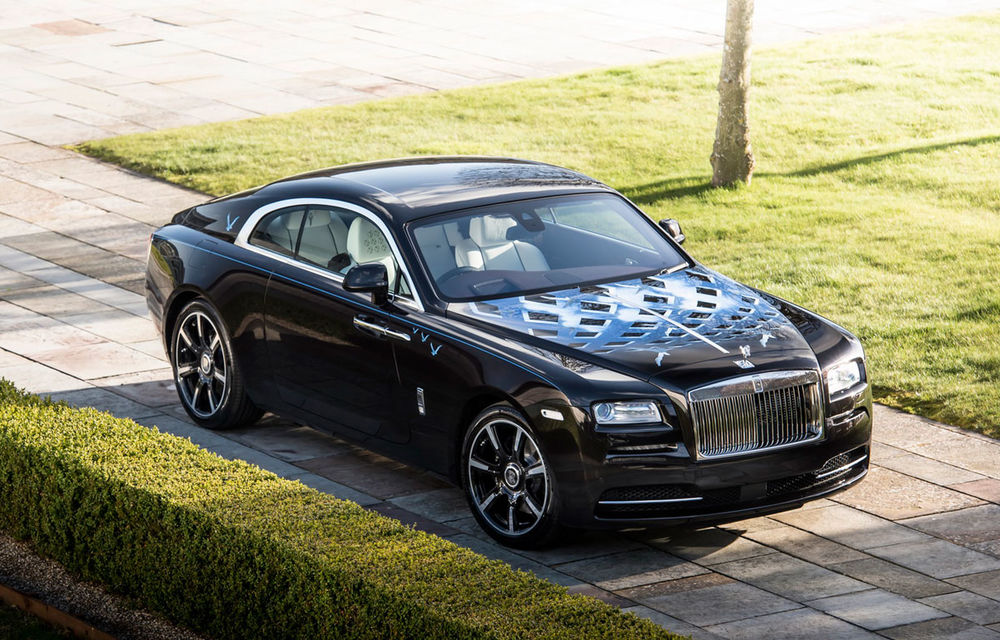 Rolls Royce lansează nouă exemplare Wraith dedicate celor mai mari muzicieni englezi - Poza 1