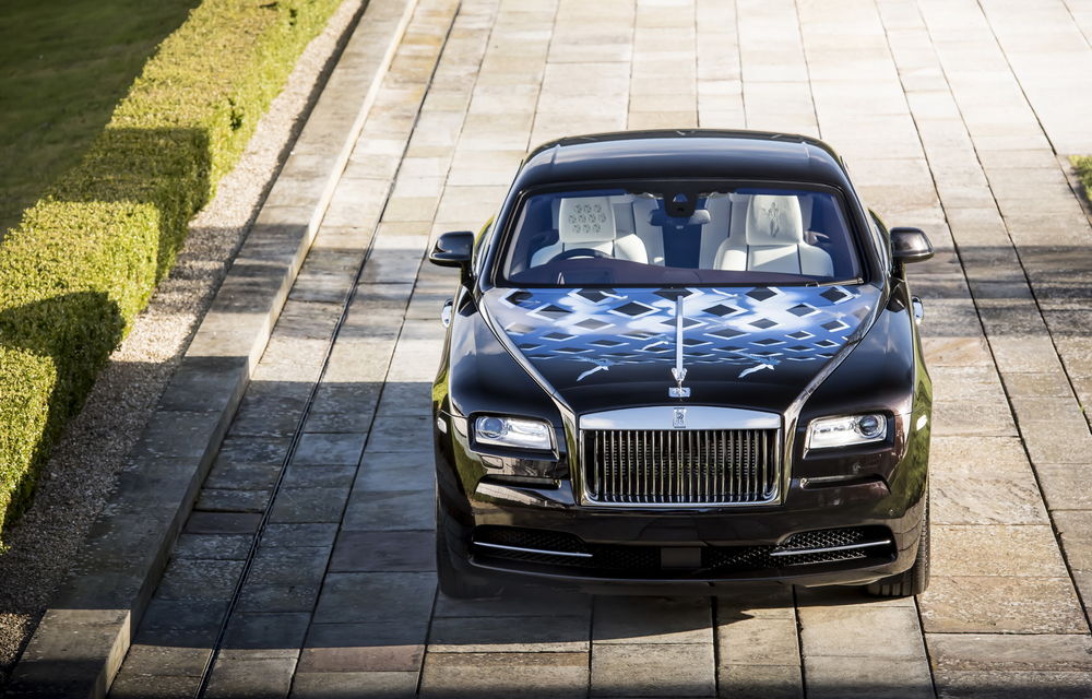 Rolls Royce lansează nouă exemplare Wraith dedicate celor mai mari muzicieni englezi - Poza 3