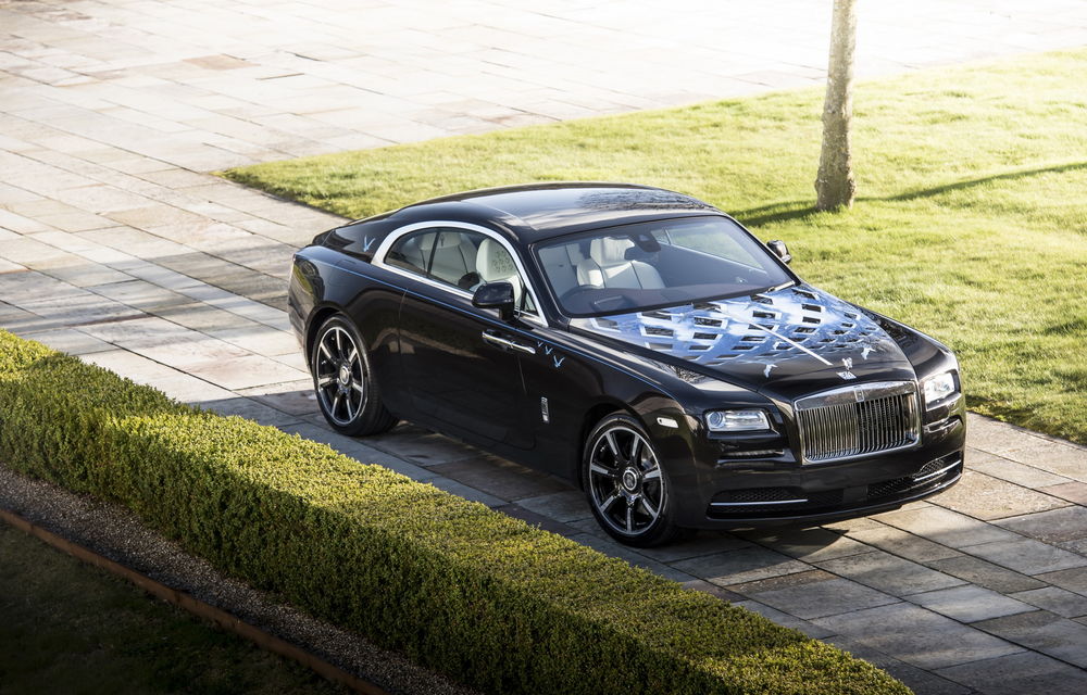 Rolls Royce lansează nouă exemplare Wraith dedicate celor mai mari muzicieni englezi - Poza 4
