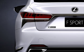 Lexus LS 500 F Sport: primul teaser pentru noua versiune sportivă a limuzinei japoneze