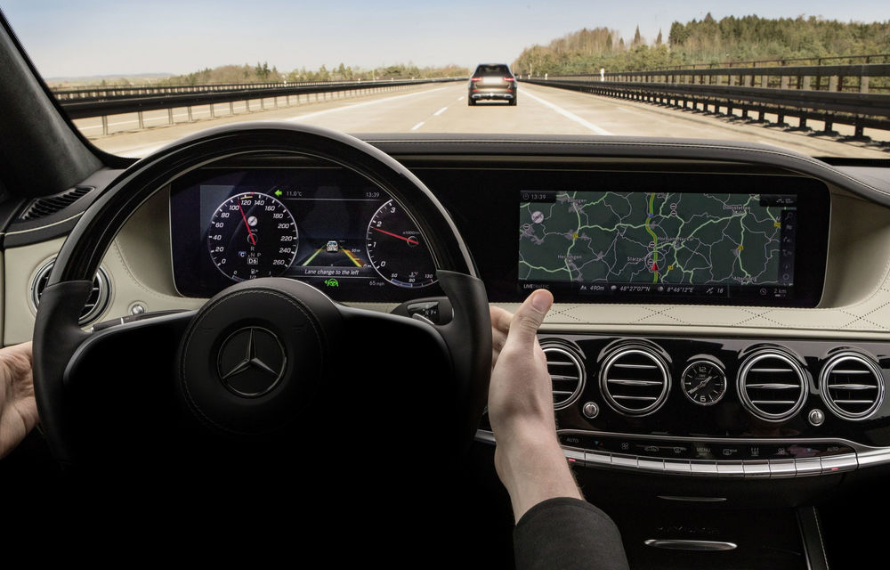 Interiorul noului Mercedes Clasa S facelift, dezvăluit anticipat într-un comunicat de presă - Poza 2
