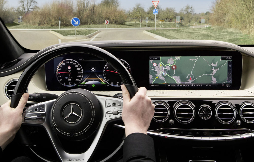 Interiorul noului Mercedes Clasa S facelift, dezvăluit anticipat într-un comunicat de presă - Poza 3