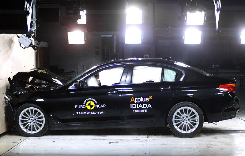 Noua generație BMW Seria 5 își respectă blazonul: 5 stele în testele de siguranță EuroNCAP - Poza 7