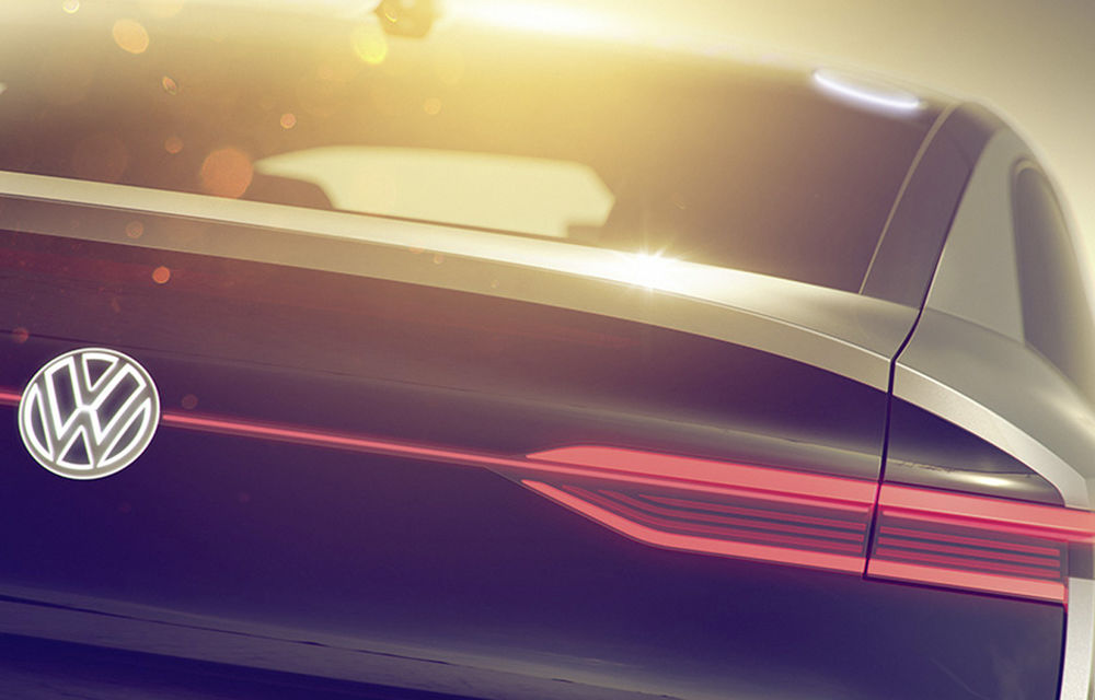Primul teaser cu noul SUV coupe din gama Volkswagen ID: conceptul va fi electric și autonom - Poza 1