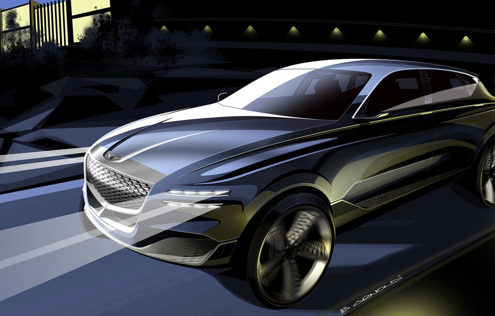 Hyundai și brandul său premium Genesis cochetează cu ideea unui SUV premium: GV80 Concept ar putea rivaliza cu BMW X5 - Poza 7