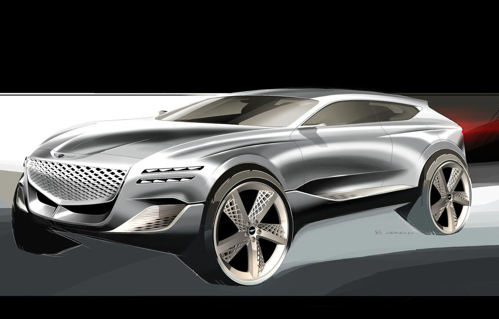 Hyundai și brandul său premium Genesis cochetează cu ideea unui SUV premium: GV80 Concept ar putea rivaliza cu BMW X5 - Poza 10