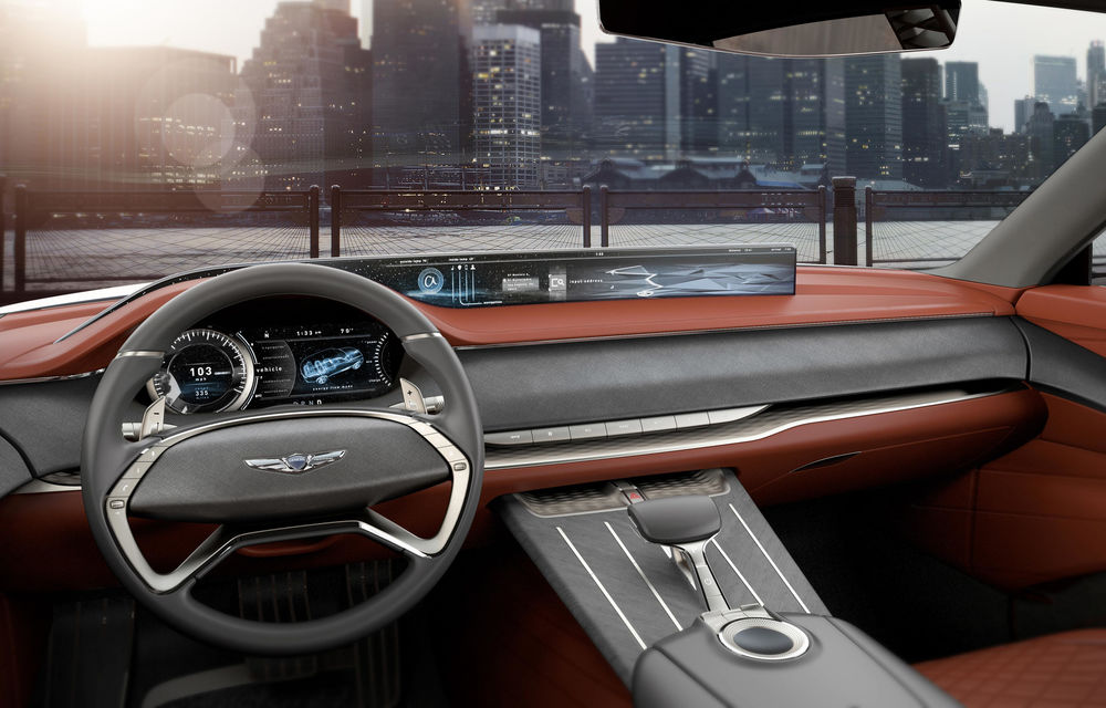 Hyundai și brandul său premium Genesis cochetează cu ideea unui SUV premium: GV80 Concept ar putea rivaliza cu BMW X5 - Poza 18