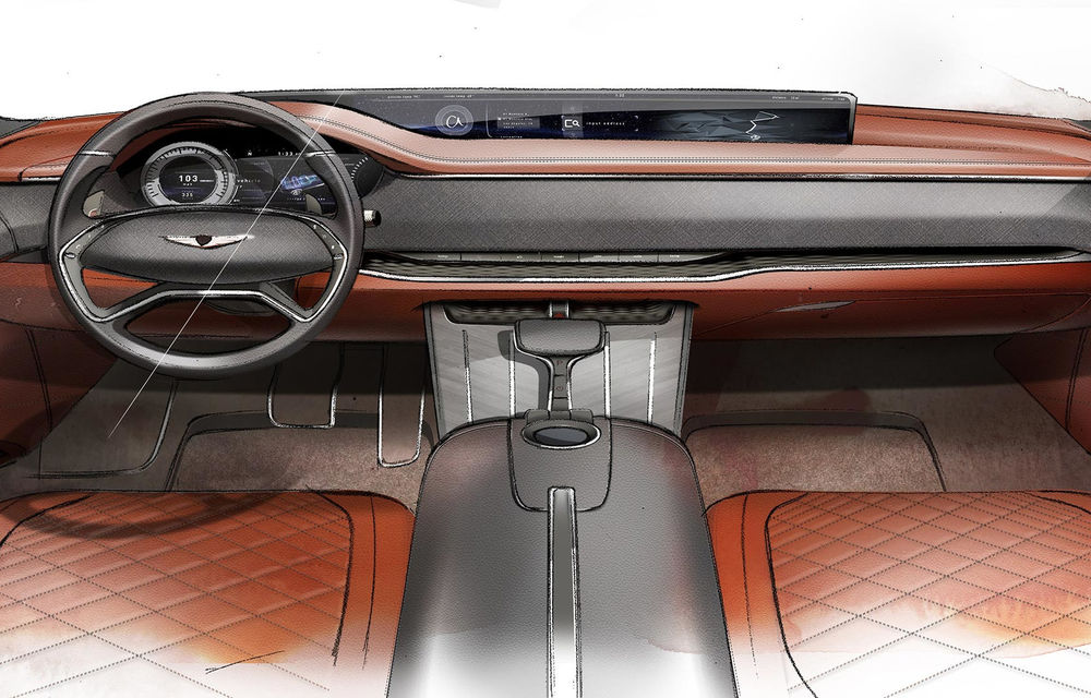 Hyundai și brandul său premium Genesis cochetează cu ideea unui SUV premium: GV80 Concept ar putea rivaliza cu BMW X5 - Poza 13