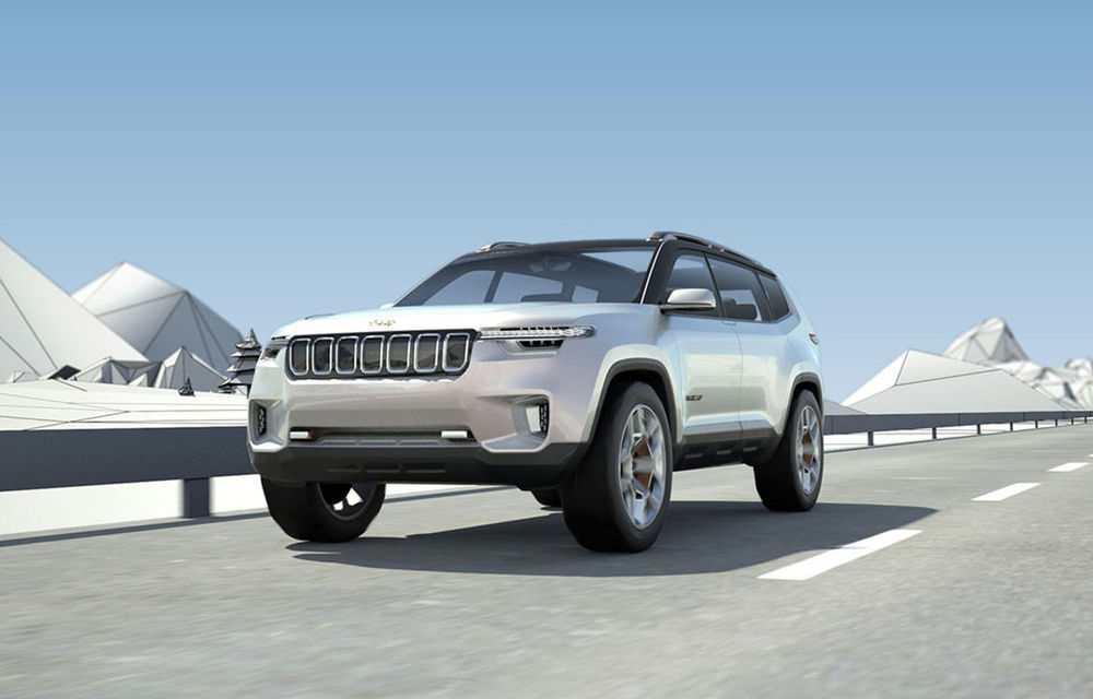 Jeep a dezvăluit conceptul Yuntu, un SUV care ne demonstrează cât de departe poate merge isteria ecranelor multimedia - Poza 1