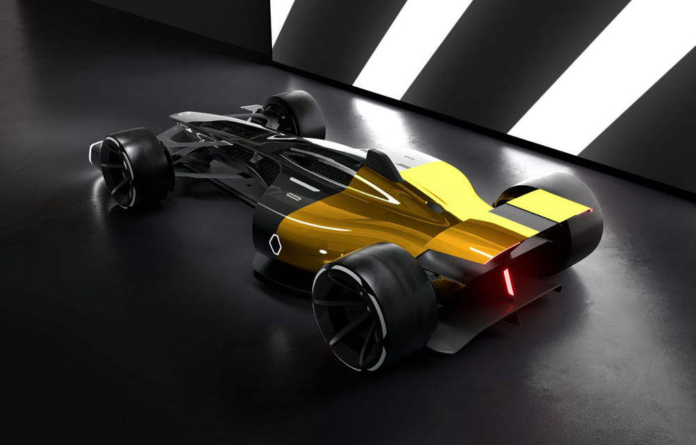 Formula 1 în 2027 în viziunea unui designer român de la Renault: monoposturi autonome cu propulsie electrică - Poza 1