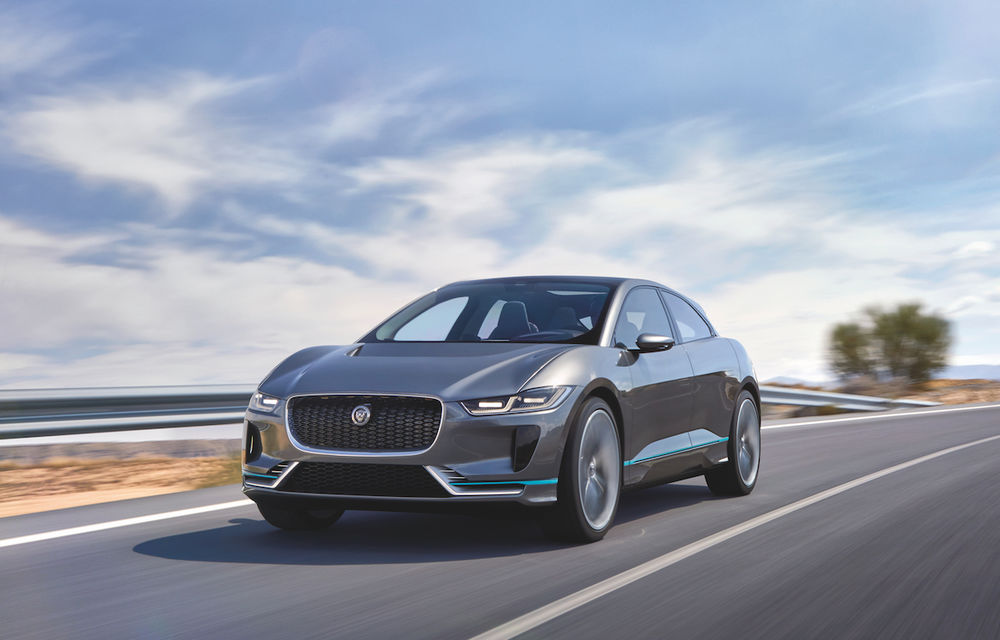Noul Jaguar I-Pace, primul SUV electric al englezilor, va debuta în septembrie, la Salonul de la Frankfurt - Poza 1