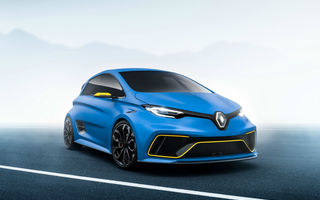 Renault Zoe e-Sport accelerează de la 0 la 100 de km/h în 3.2 secunde, adică mai repede decât un monopost de Formula E