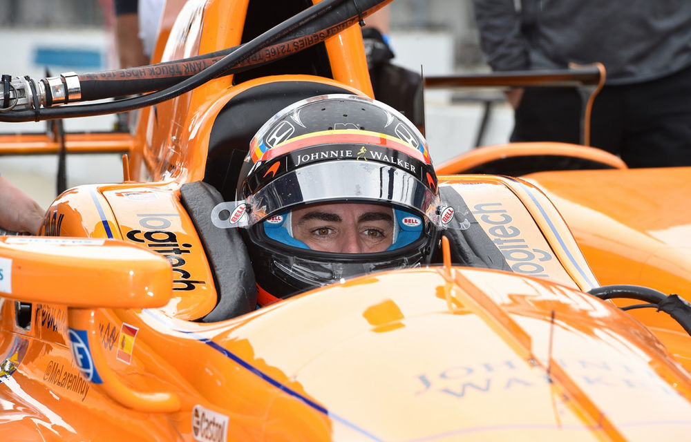 VIDEO: Înregistrarea integrală a testului lui Alonso în IndyCar: &quot;Este adrenalina pură&quot; - Poza 13