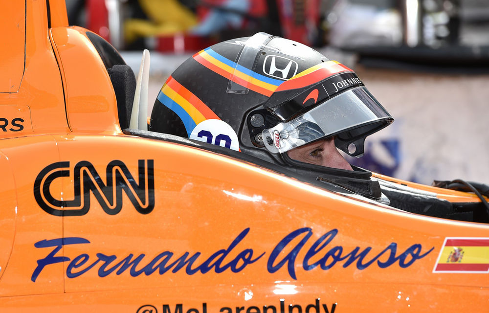 VIDEO: Înregistrarea integrală a testului lui Alonso în IndyCar: &quot;Este adrenalina pură&quot; - Poza 7