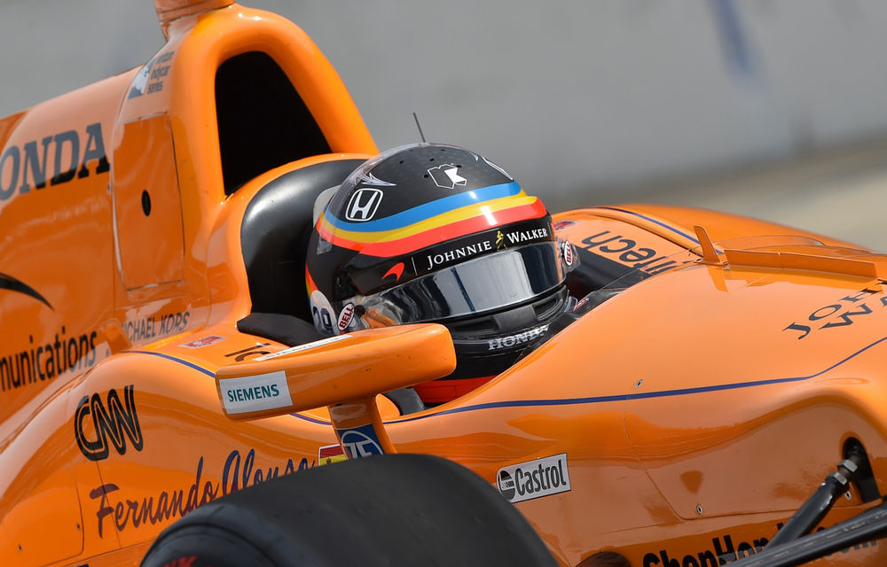 VIDEO: Înregistrarea integrală a testului lui Alonso în IndyCar: &quot;Este adrenalina pură&quot; - Poza 8