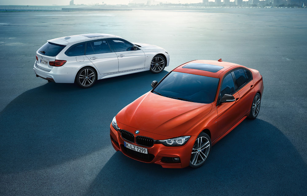 Ediţii speciale pentru BMW Seria 3: Edition Sport Line Shadow, Edition Luxury Line Purity şi Edition M Sport Shadow - Poza 1