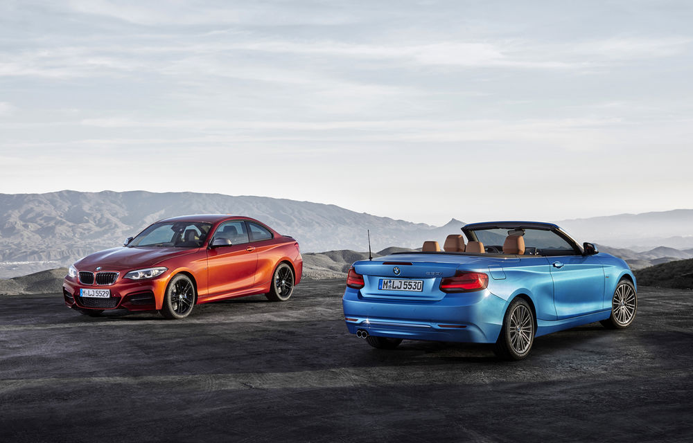 BMW Seria 2 Coupe și Cabrio primesc un facelift minor, interior actualizat și faruri adaptive LED - Poza 1