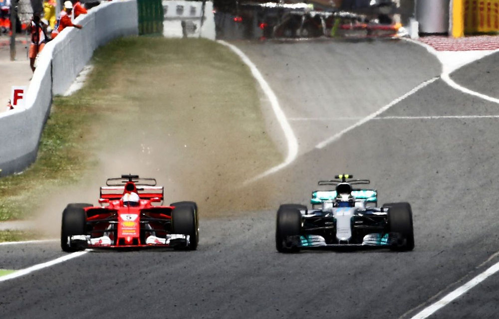 Bottas admite că l-a ajutat pe Hamilton să câștige cursa din Spania prin blocarea lui Vettel - Poza 1