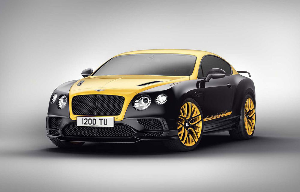 Un Bentley în două culori: Continental 24 costă 250.000 de euro și se inspiră din motorsport - Poza 1