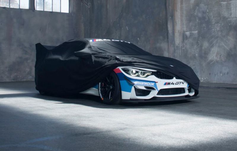 BMW M4 GT4 debutează la Nurburgring: prima imagine teaser înaintea testului de pe Iadul Verde - Poza 1