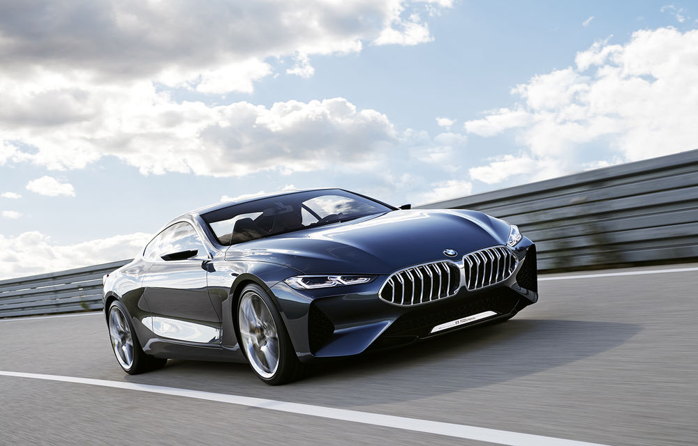 BMW Seria 8 Concept este aici: coupe-ul sportiv premium anticipează modelul de serie pregătit pentru 2018 - Poza 1