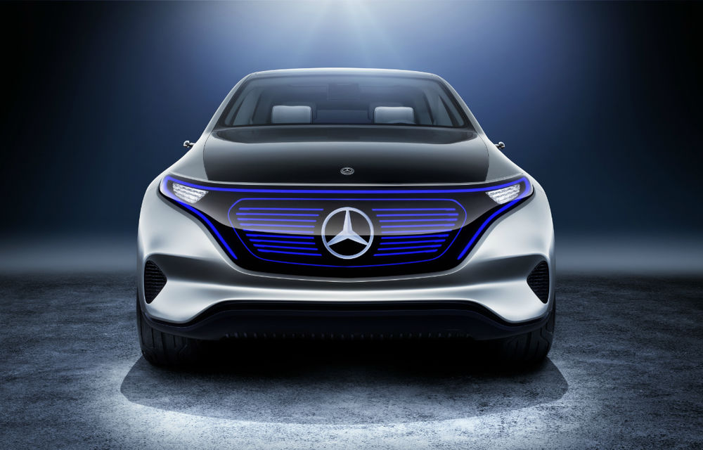 Un nou concept electric Mercedes EQ: hatchback-ul va fi modelul de bază al gamei de electrice și va lupta cu BMW i3 - Poza 1