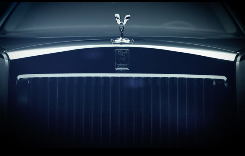 Noua generație Rolls-Royce Phantom debutează pe 27 iulie: primele imagini teaser - Poza 1