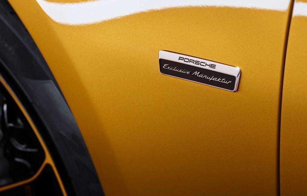 Porsche 911 Turbo S Exclusive Series: 500 de unități, 27 CP în plus și accesorii speciale pentru șoferi - Poza 7