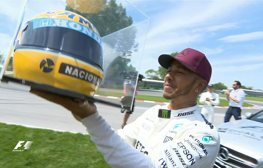 Hamilton a obținut pole position-ul în Canada în fața lui Vettel și a egalat performanța lui Ayrton Senna - Poza 2