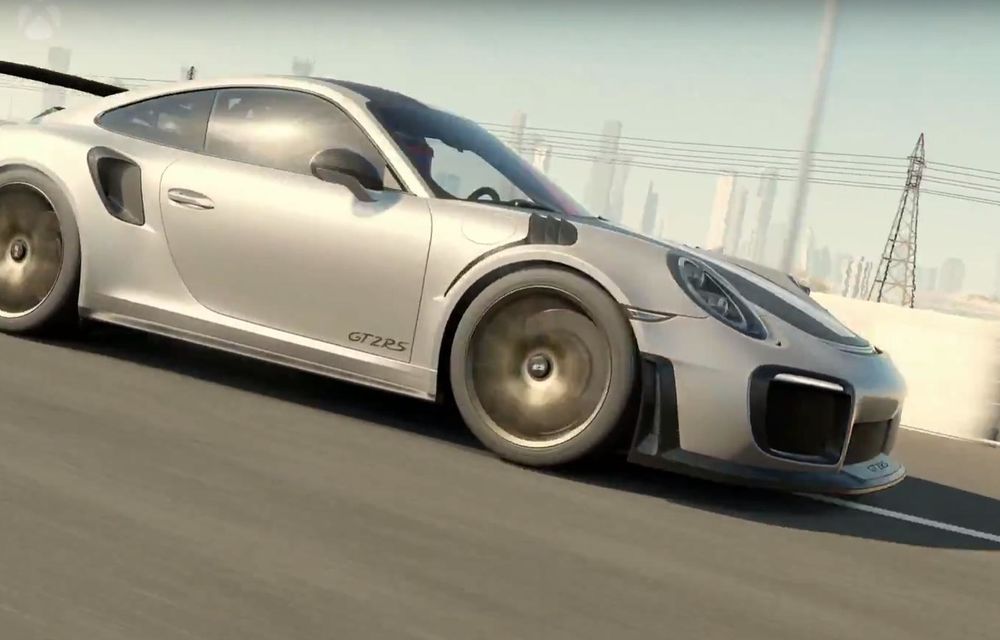 Prima imagine a viitorului Porsche 911 GT2 RS, dezvăluită în jocul Forza Motorsport - Poza 4