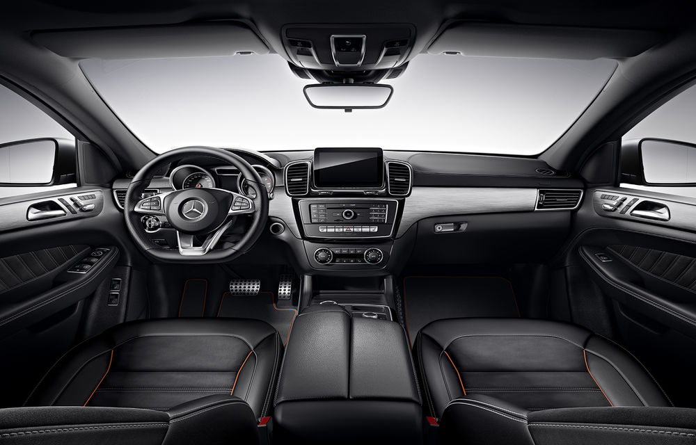 Portocaliul este noul negru: Mercedes-Benz GLE Coupe în versiunea OrangeArt Edition - Poza 7