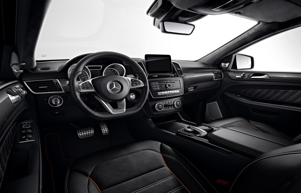 Portocaliul este noul negru: Mercedes-Benz GLE Coupe în versiunea OrangeArt Edition - Poza 8