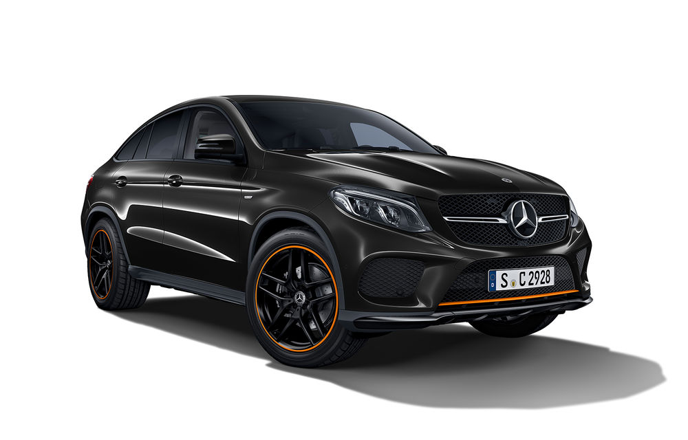 Portocaliul este noul negru: Mercedes-Benz GLE Coupe în versiunea OrangeArt Edition - Poza 3