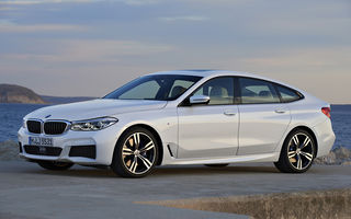 BMW Seria 6 Gran Turismo: înlocuitorul lui Seria 5 GT se prezintă în primele poze oficiale