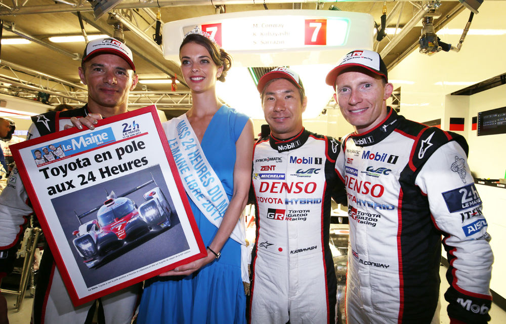 Istorie la Le Mans: Toyota a bătut recordul pe tur în calificările cursei de 24 de ore - Poza 1