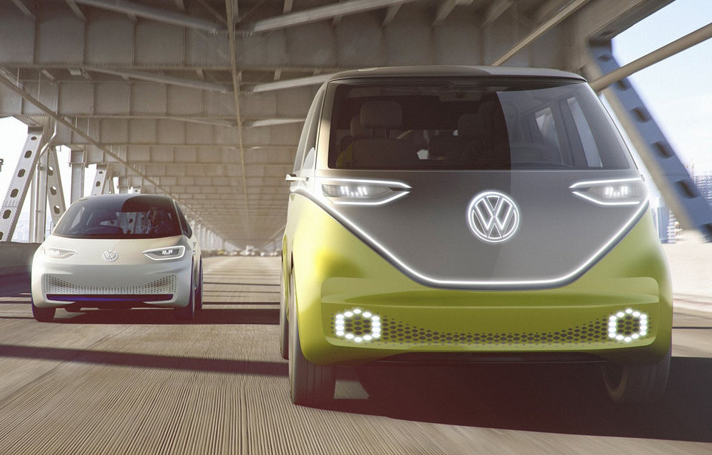 Volkswagen ID Buzz, confirmat pentru producție: Bus-ul electric și autonom va avea versiune de serie - Poza 1