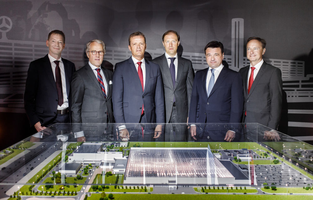 Rușii dansează pe Kalinka: Mercedes-Benz a început construcția unei fabrici de automobile lângă Moscova - Poza 1