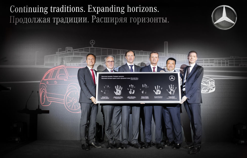 Rușii dansează pe Kalinka: Mercedes-Benz a început construcția unei fabrici de automobile lângă Moscova - Poza 2