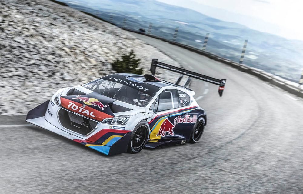 Cadou inedit: Loeb a primit mașina Peugeot 208 T16 cu care a doborât recordul la Pikes Peak în 2013 - Poza 1