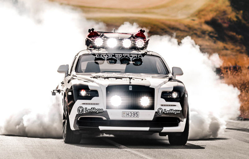 Schiorul Jon Olsson recidivează: a transformat un Rolls-Royce Wraith într-un sportiv de 810 CP - Poza 1