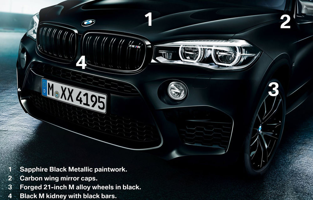 Miroase a motorsport: BMW X5 M și X6 M sunt răsfățate cu pachetul Black Fire - Poza 5